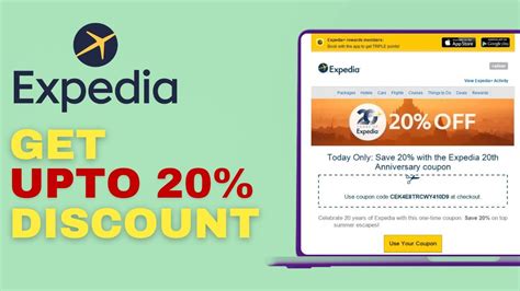 expedia code ng diskwento
